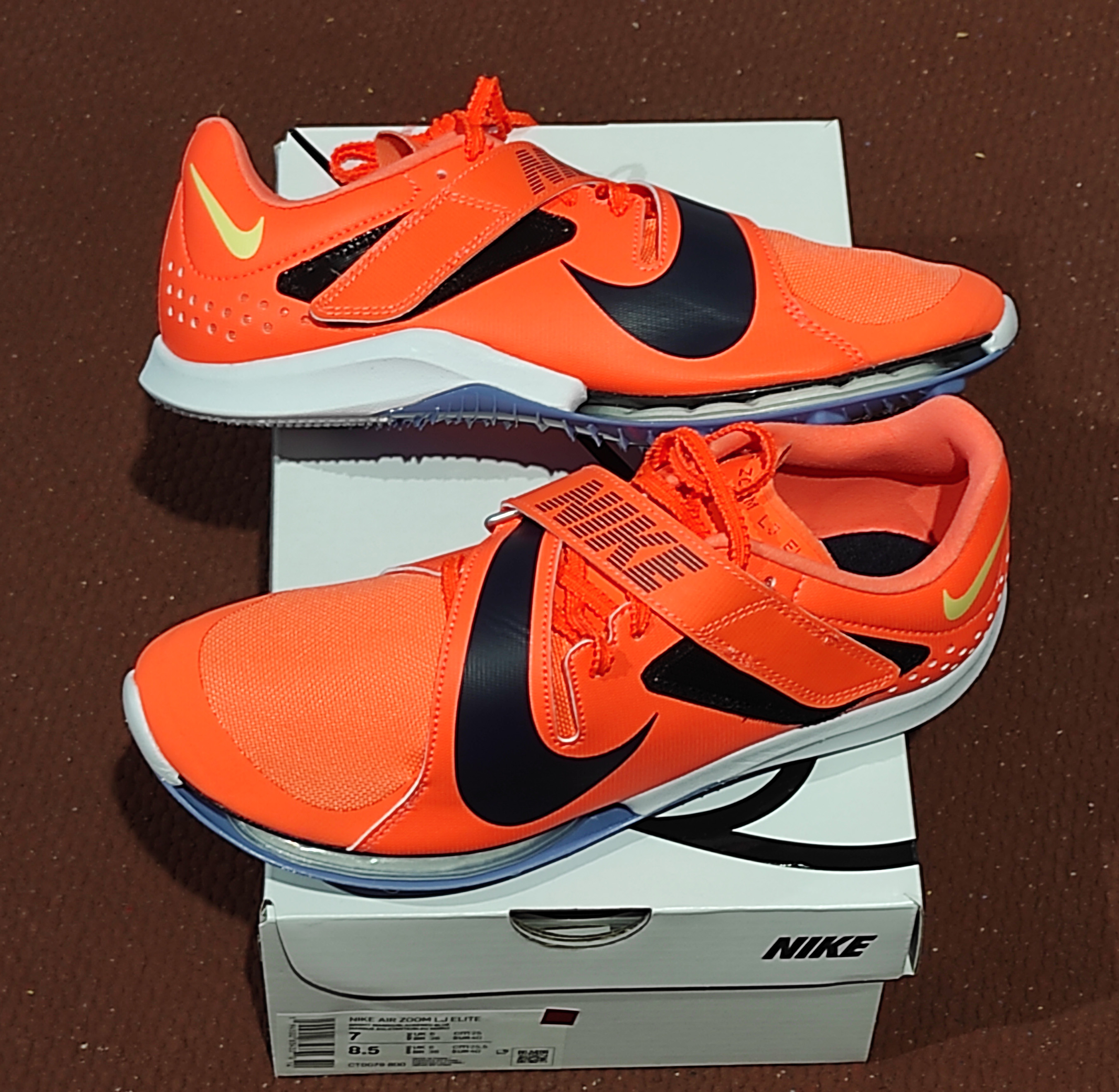chaussure lancer nike zoom AIR ZOOM LONG JUMP ELITE MANGO